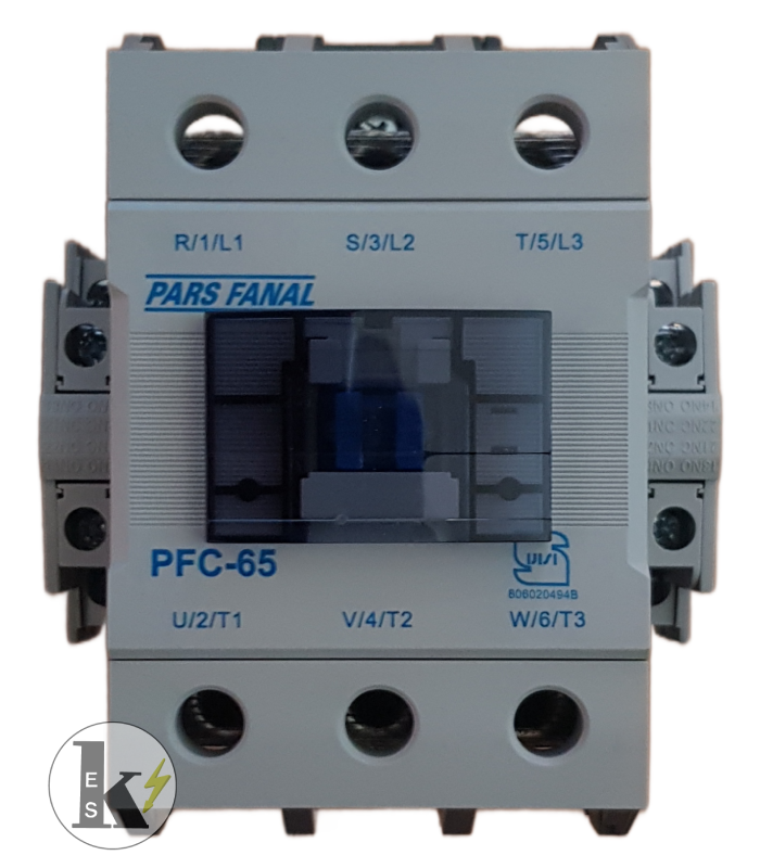 تصویر کنتاکتور 65 آمپر پارس فانال مدل PFC-65